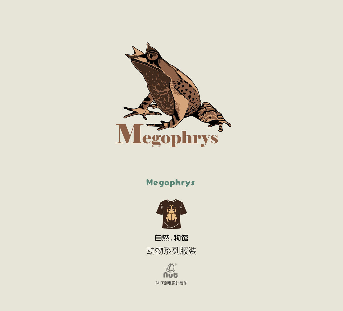 T-shirt Megophrys