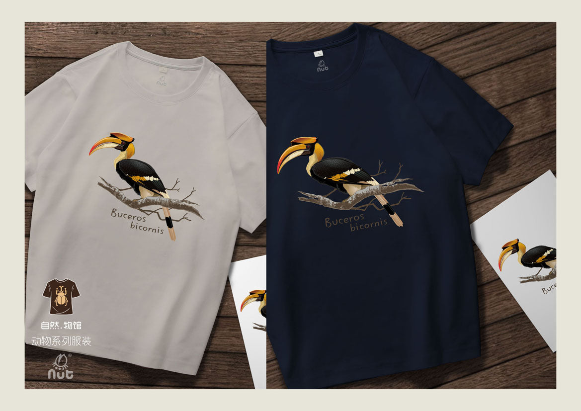 T-shirt Buceros bicornis