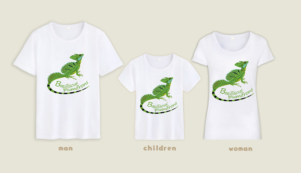 T-shirt Basiliscus plumifrons