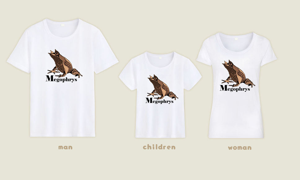 T-shirt Megophrys