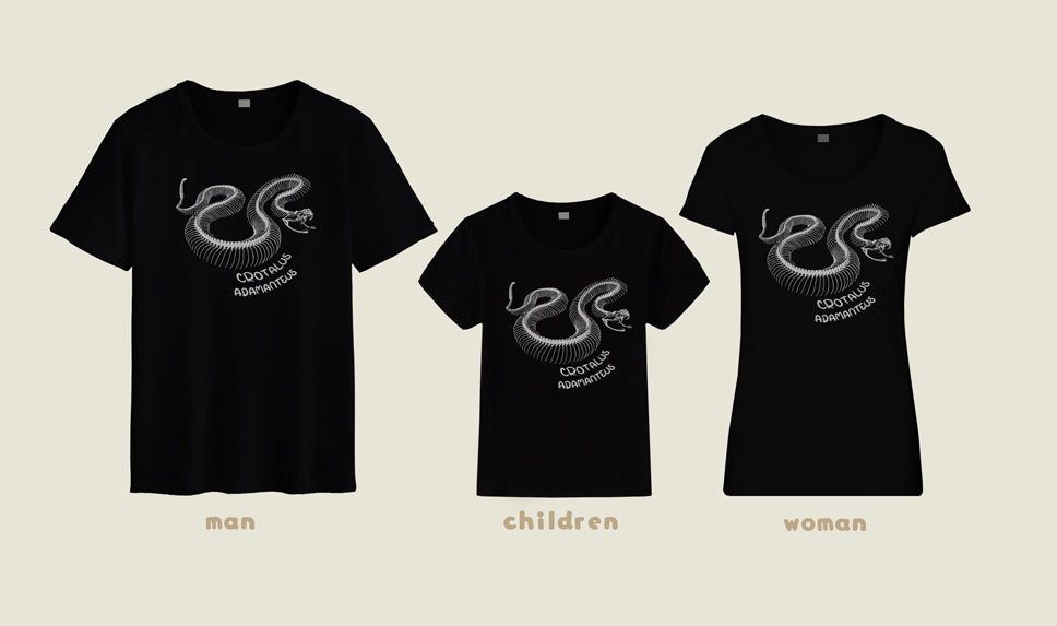 T-shirt Crotalus adamanteus