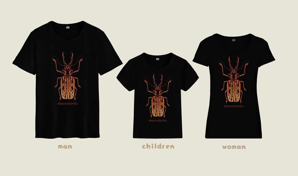 T-shirt Macrodontia cervicornis “Long-toothed Longhorn”