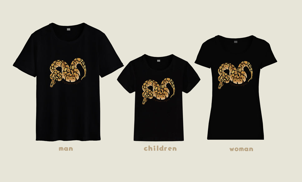 T-shirt Python regius
