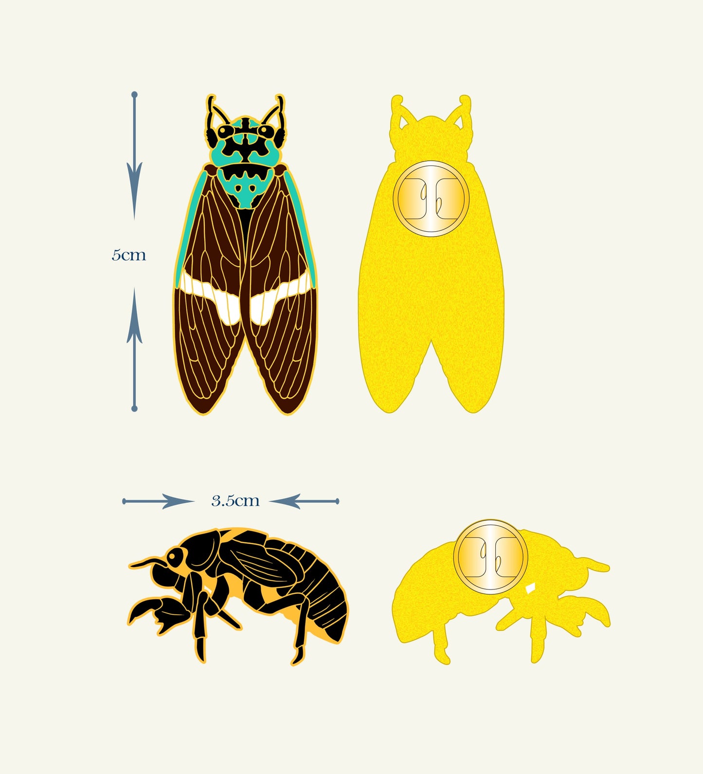 Insect Badge Formotosena seebohmi