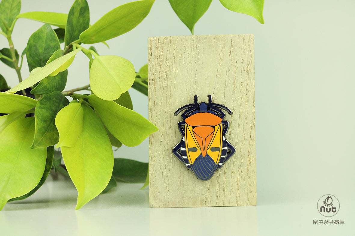 Insect Badge Catacanthus incarnates “Face bug”