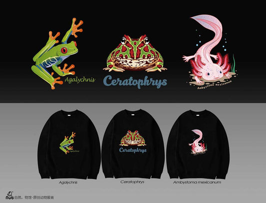 Sweater "Amphibians" Series