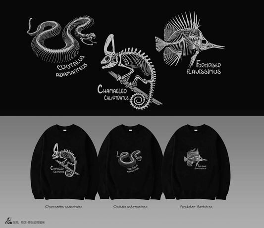 Sweater "Skeleton" Series