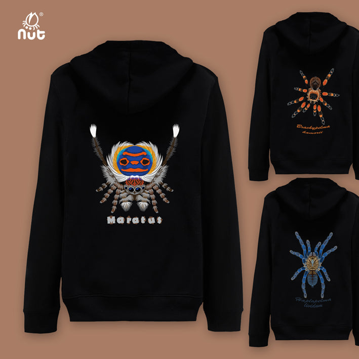 Zippered Hoodie Polypoda