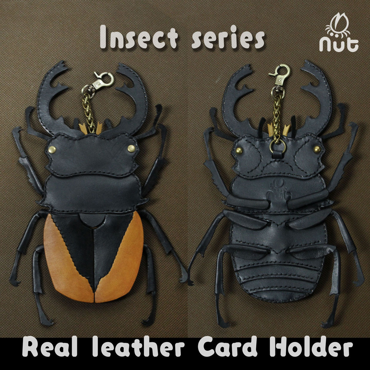 Odontolabis curvera Card Holder