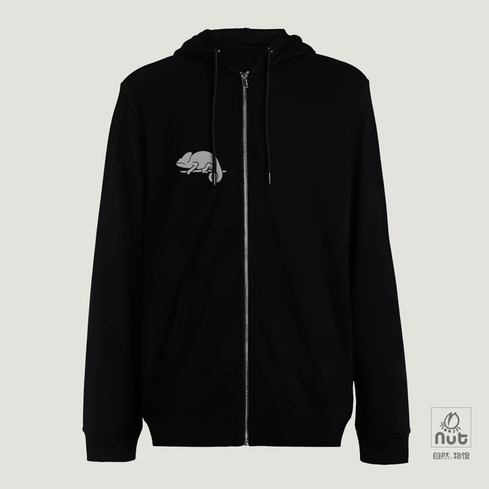 Zippered Hoodie Skeleton