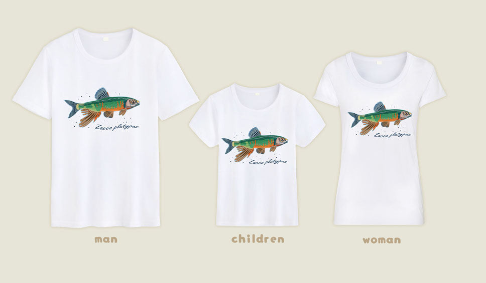 T-shirt Zacco platypus