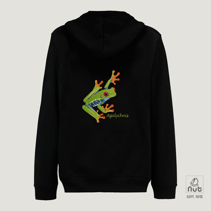 Zippered Hoodie Amphibians