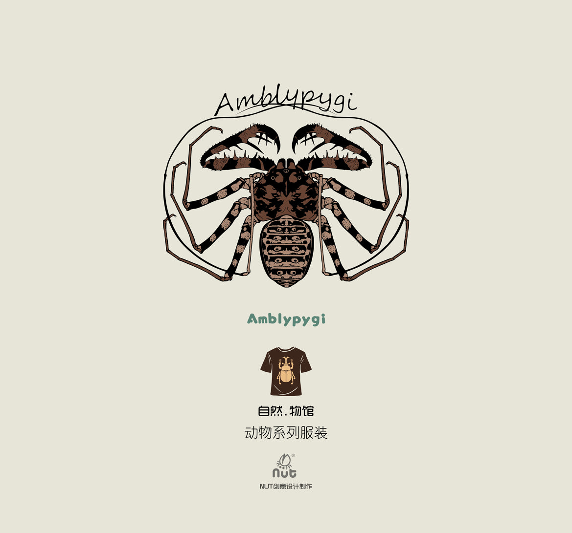 T-shirt Amblypygi
