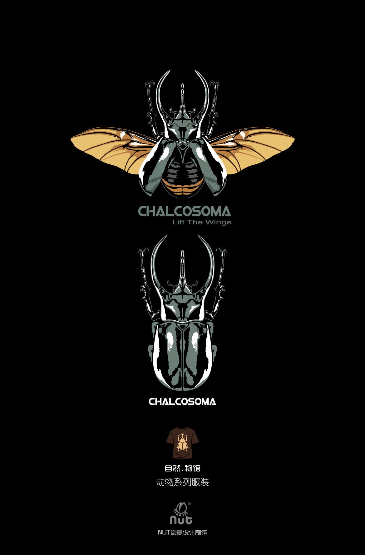 T-shirt Chalcosoma