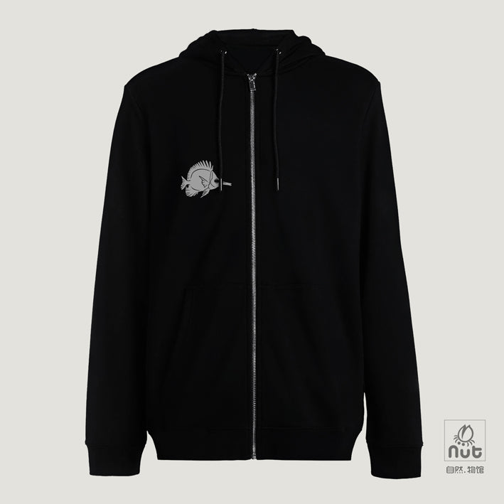 Zippered Hoodie Skeleton