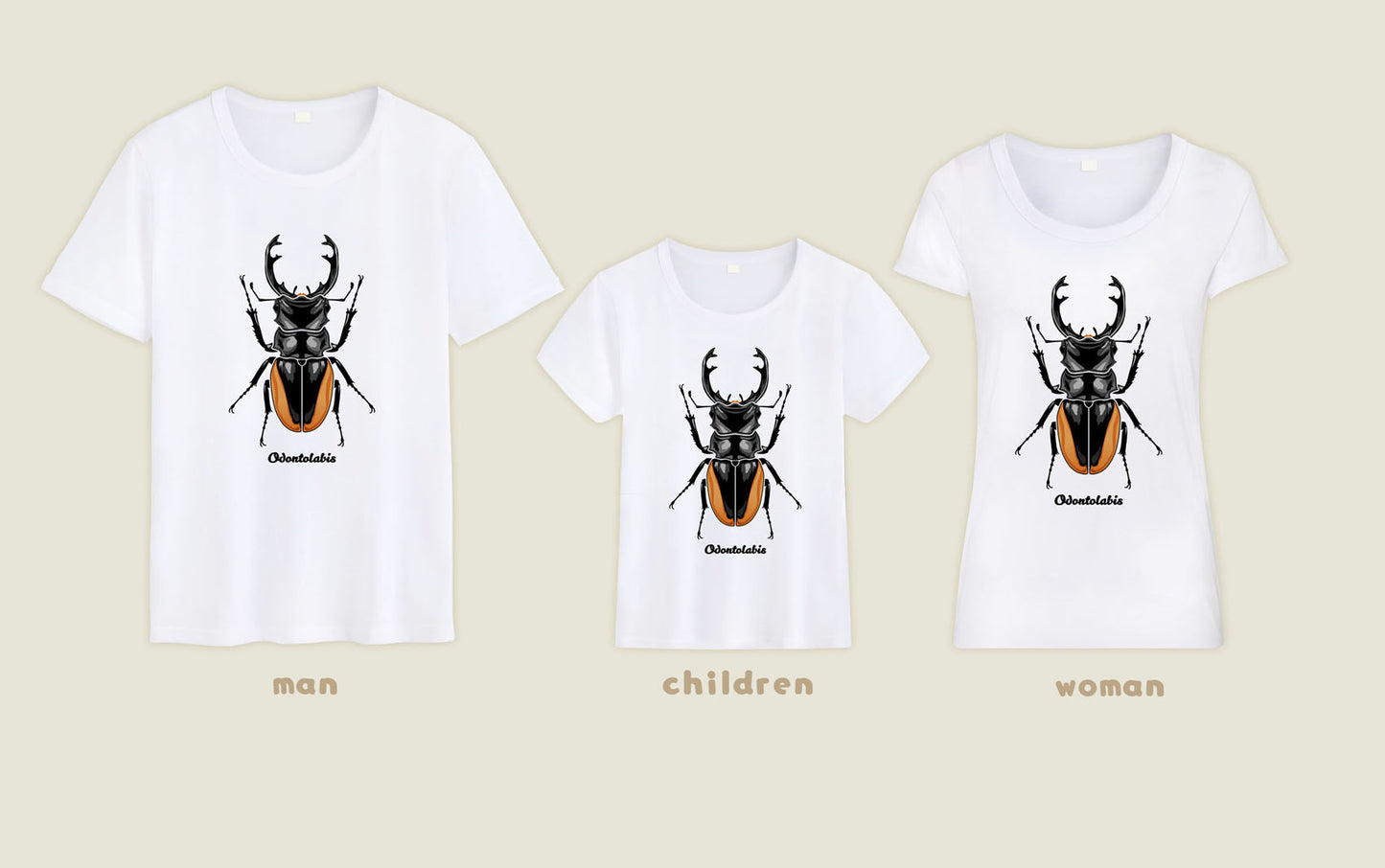 T-shirt Odontolabis