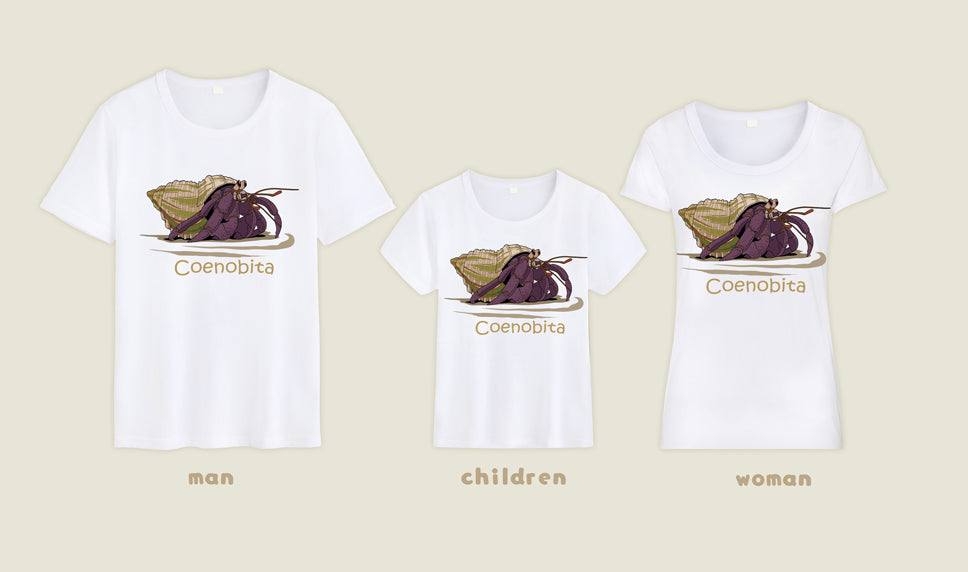 T-shirt Coenobita