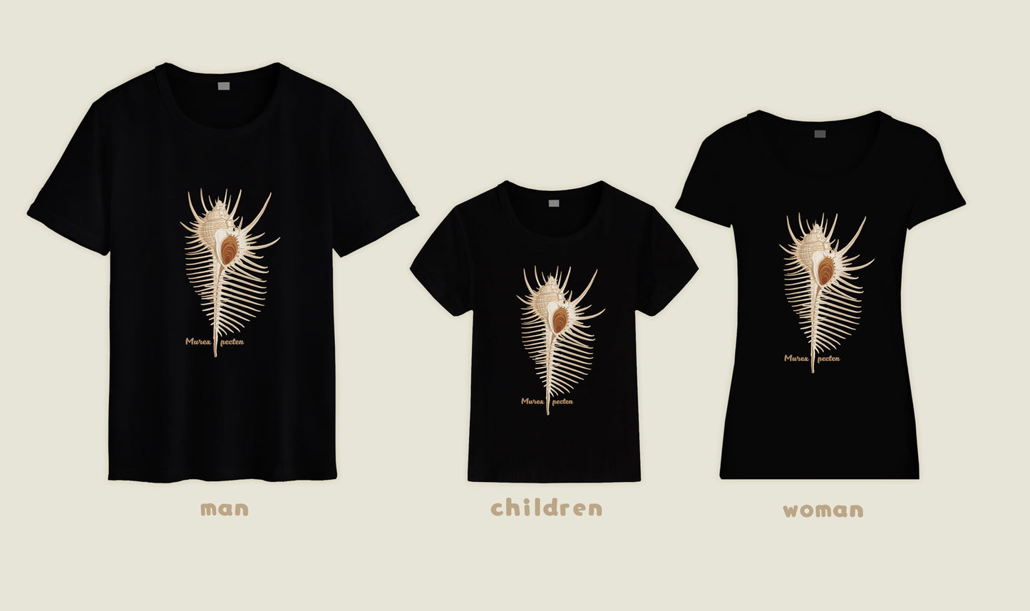 T-shirt Murex pecten
