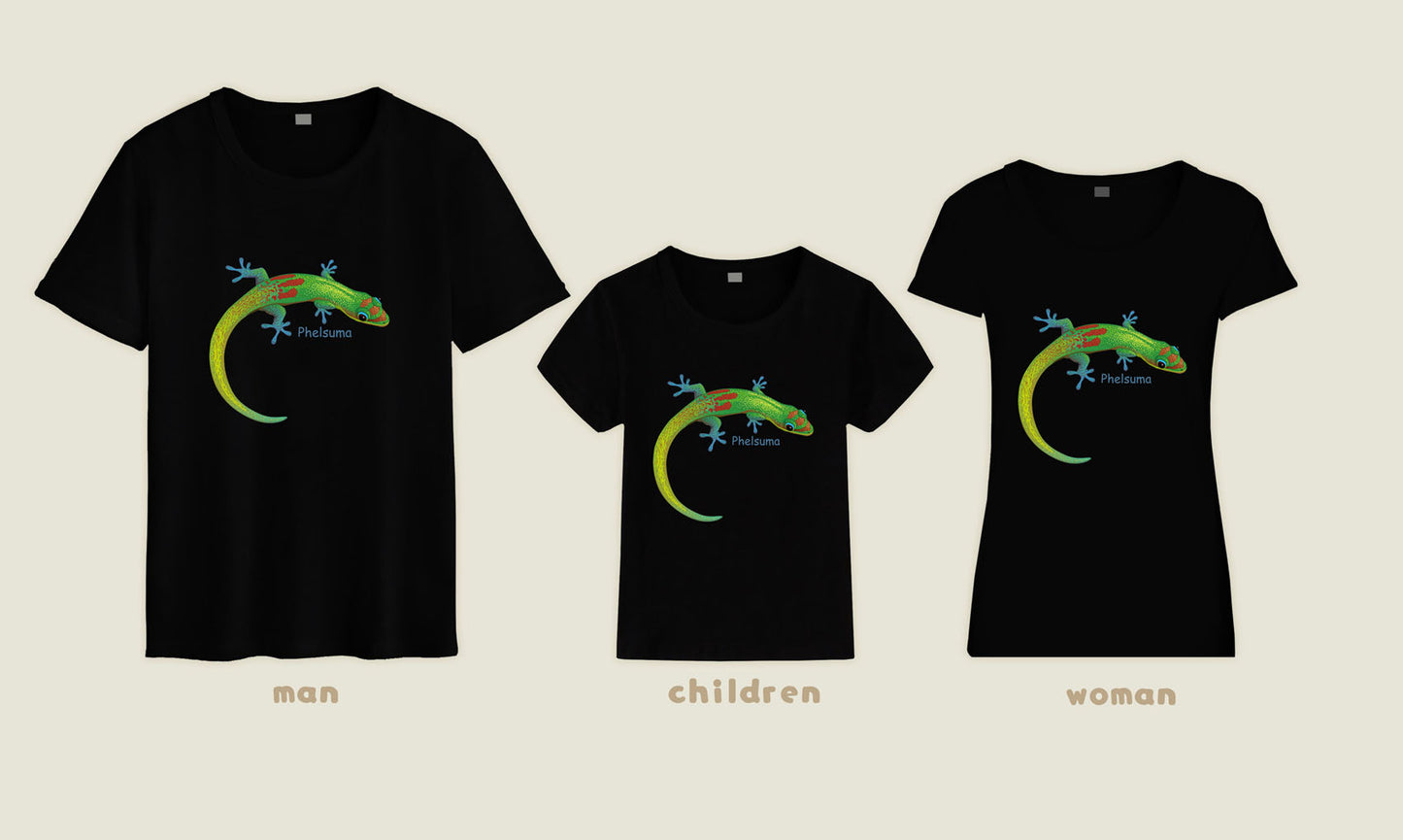 T-shirt Phelsuma laticauda