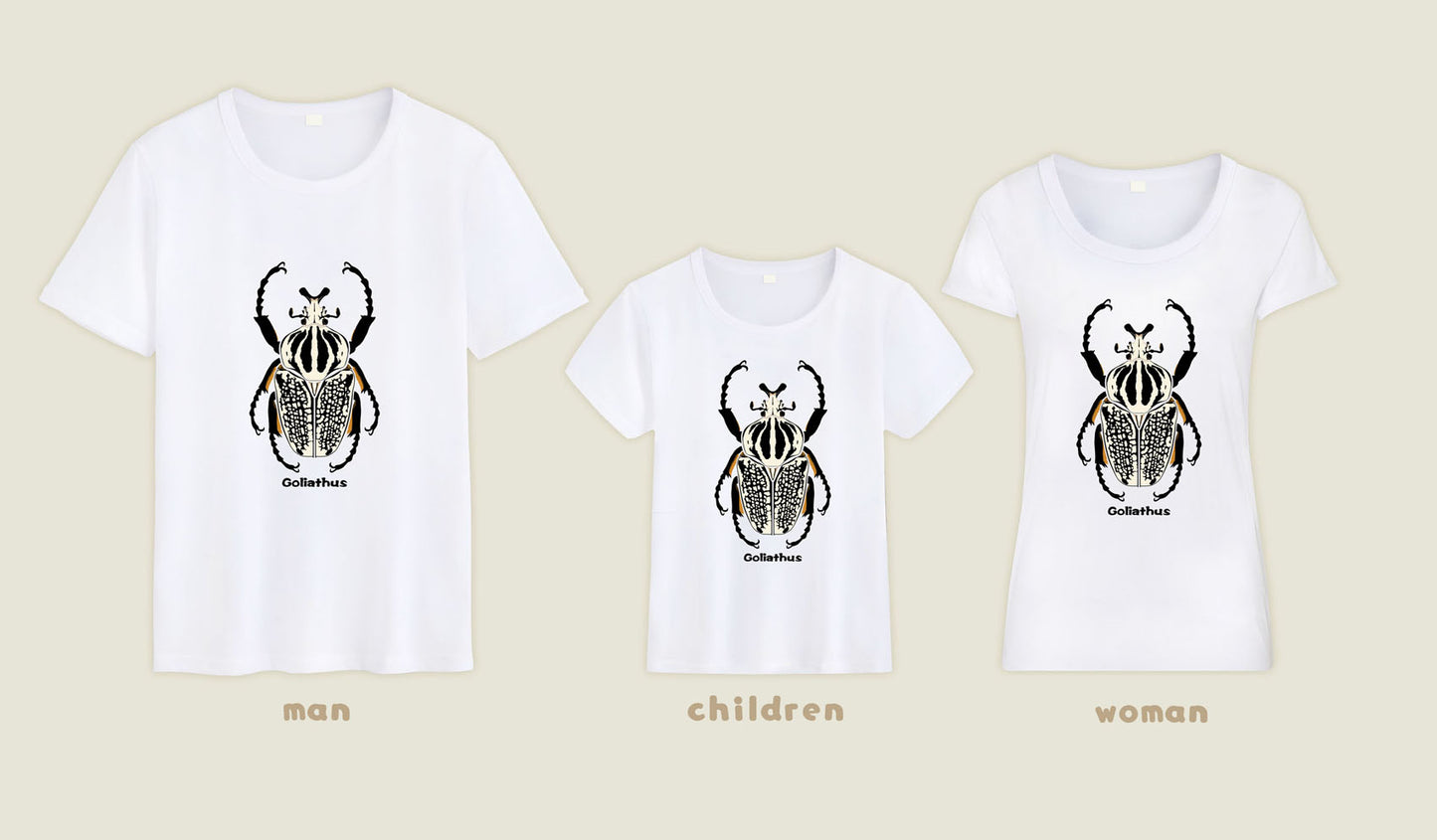 T-shirt Goliathus orientalis