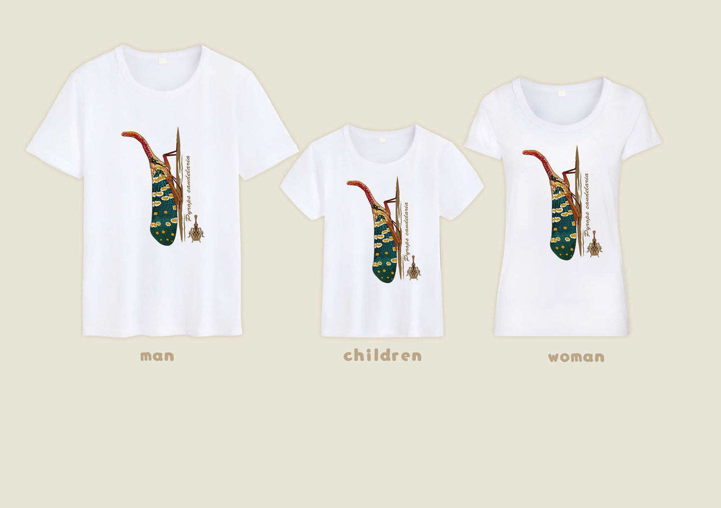 T-shirt Pyrops candelaria