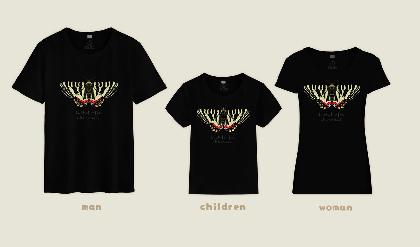 T-shirt Luehdorfia chinensis