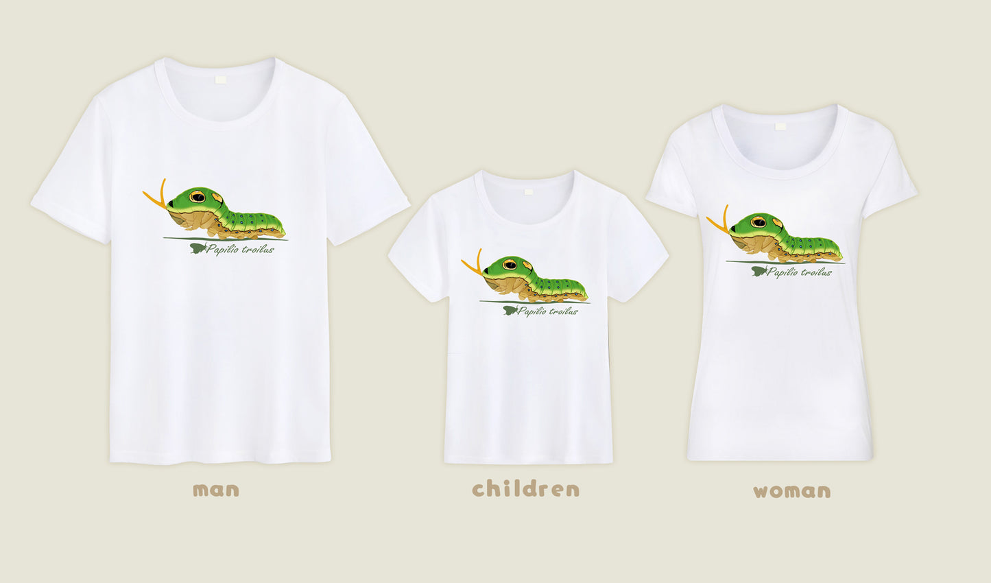 T-shirt Papilio troilus