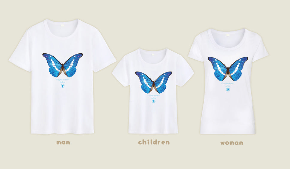 T-shirt Morpho helena