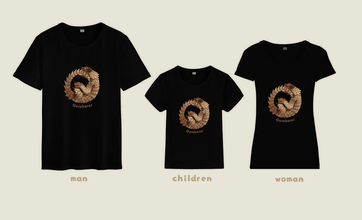 T-shirt Ouroborus cataphractus