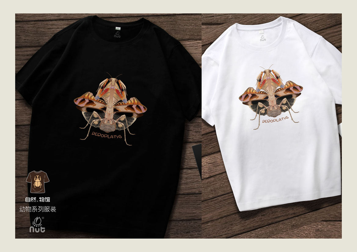 T-shirt Deroplatys lobata