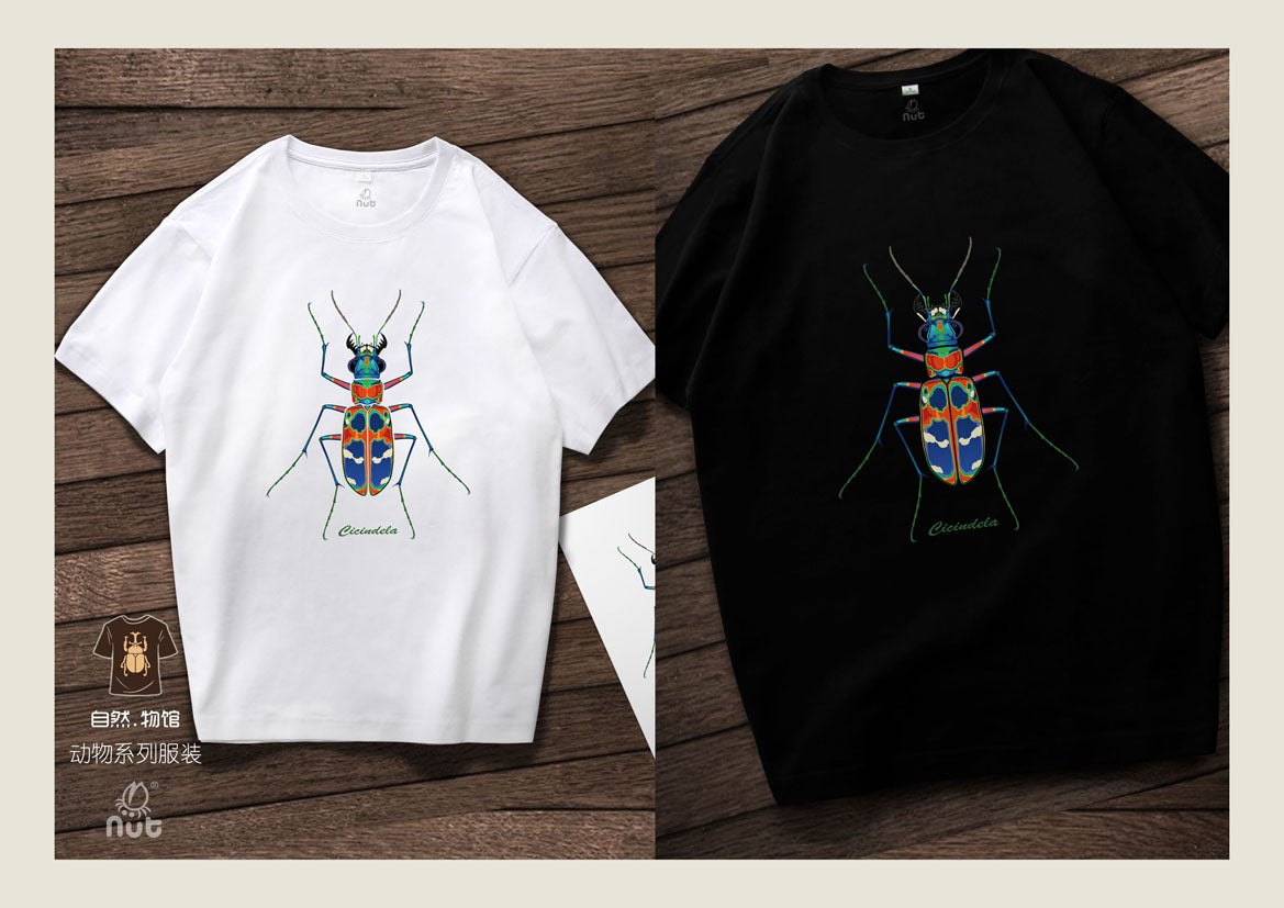 T-shirt Cicindela chinenesis