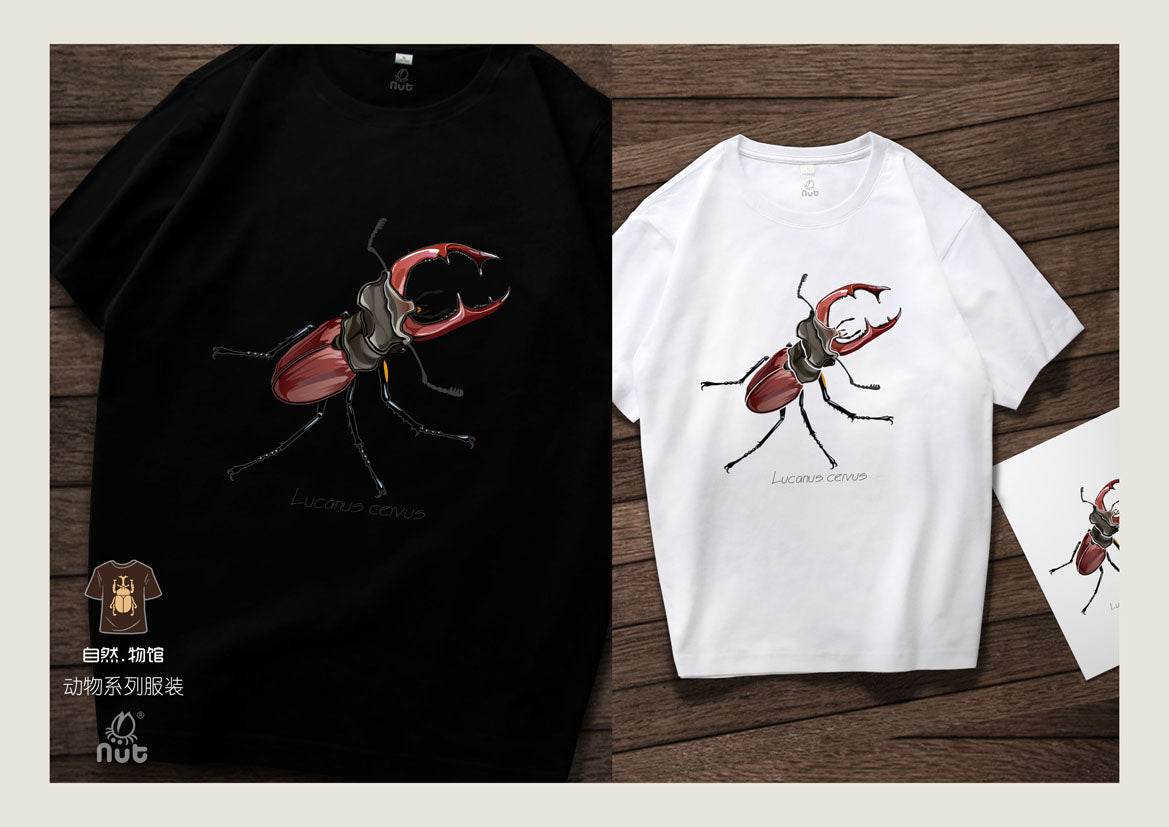 T-shirt Lucanus cervus cervus