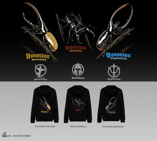 Zippered Hoodie Beetle