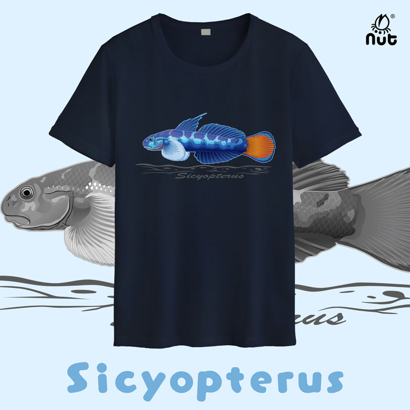 T-shirt Sicyopterus Macrostetholepis