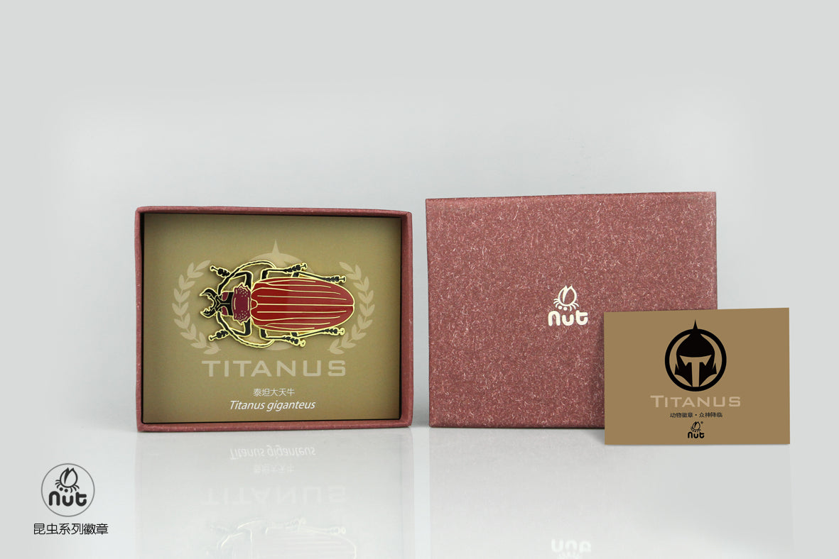 Insect Badge  “The gods come down Ⅱ” Titanus giganteus