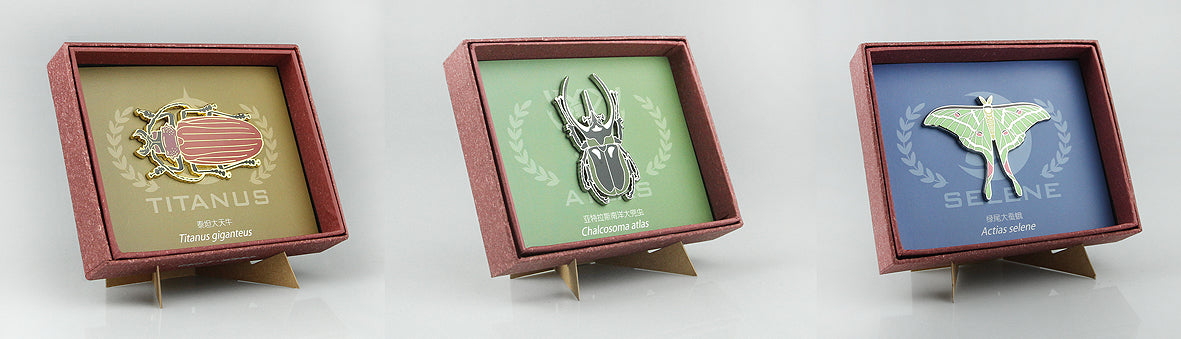 Insect Badge  “The gods come down Ⅱ” Titanus giganteus