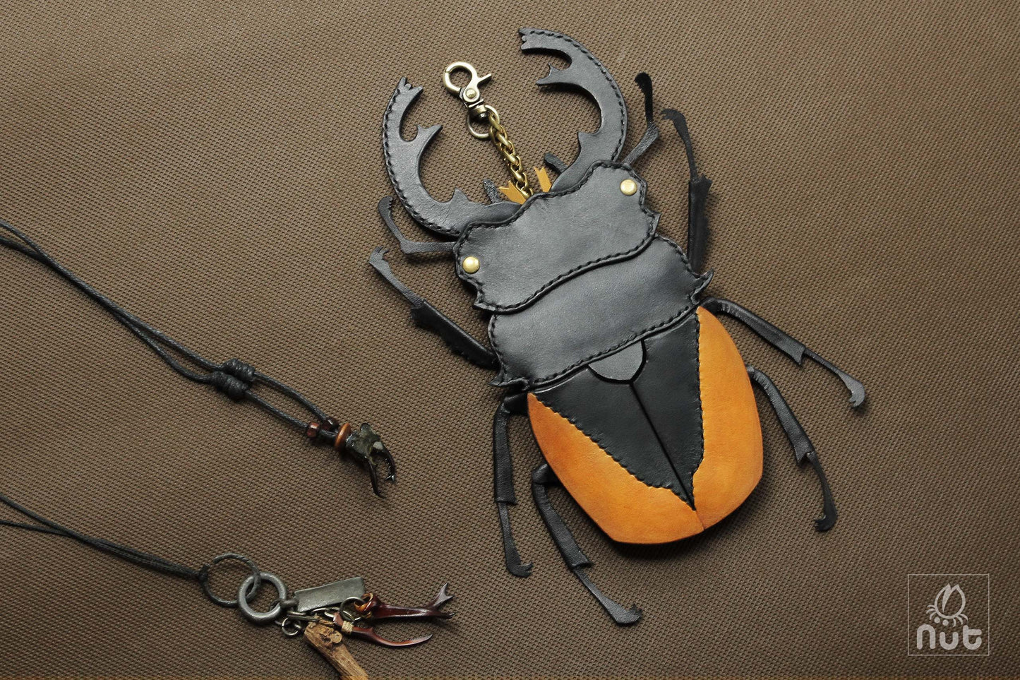 Odontolabis curvera Card Holder