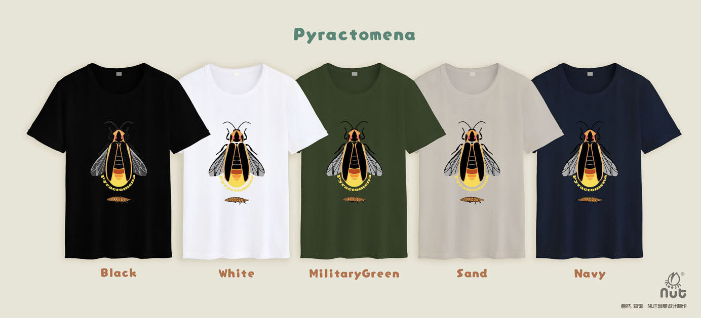 T-shirt Pyractomena