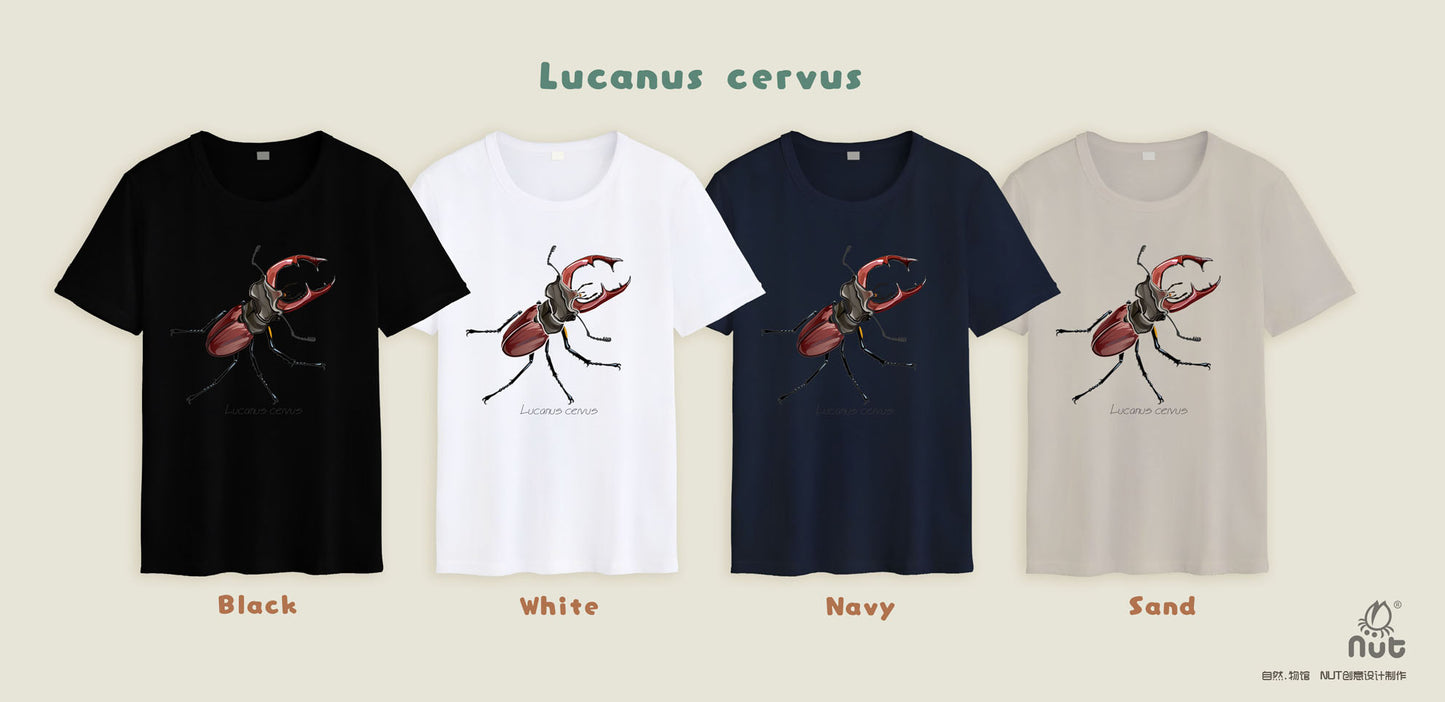 T-shirt Lucanus cervus cervus
