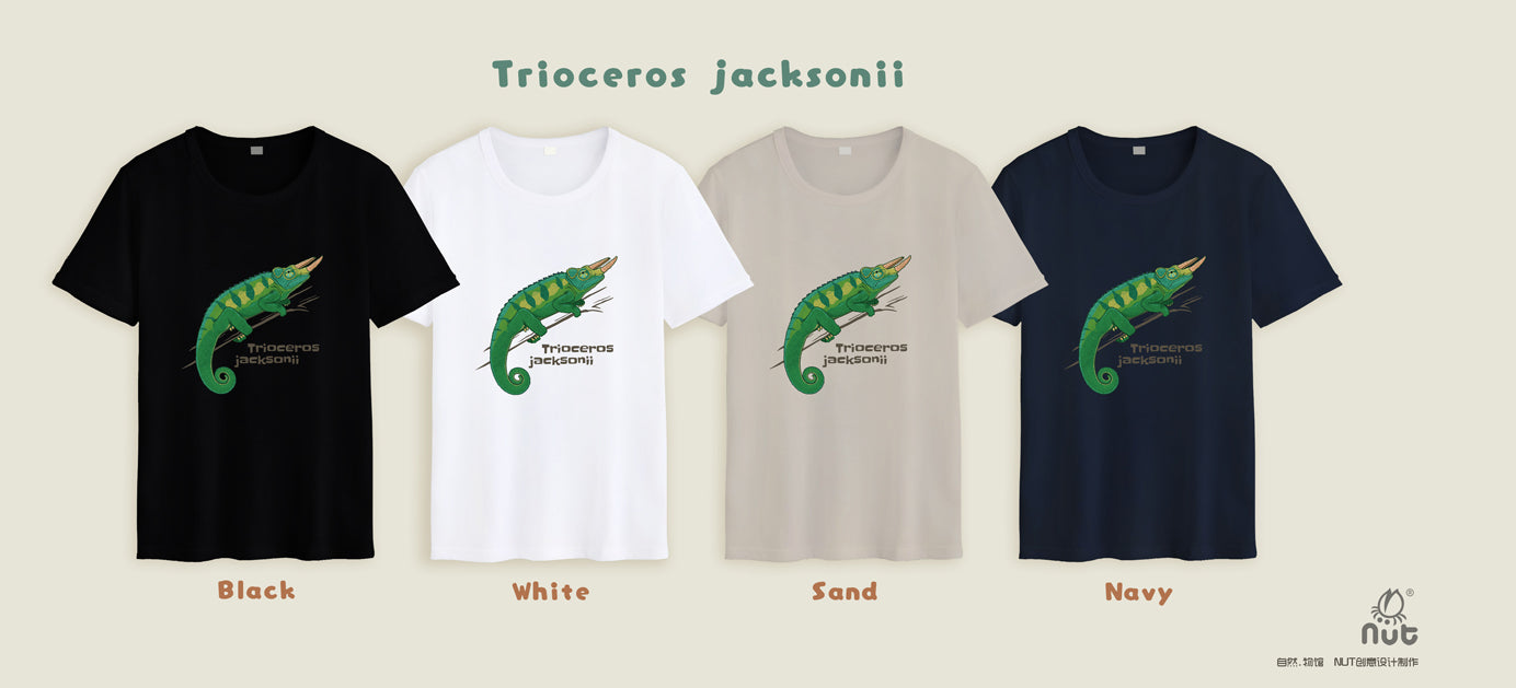 T-shirt Trioceros jacksonii